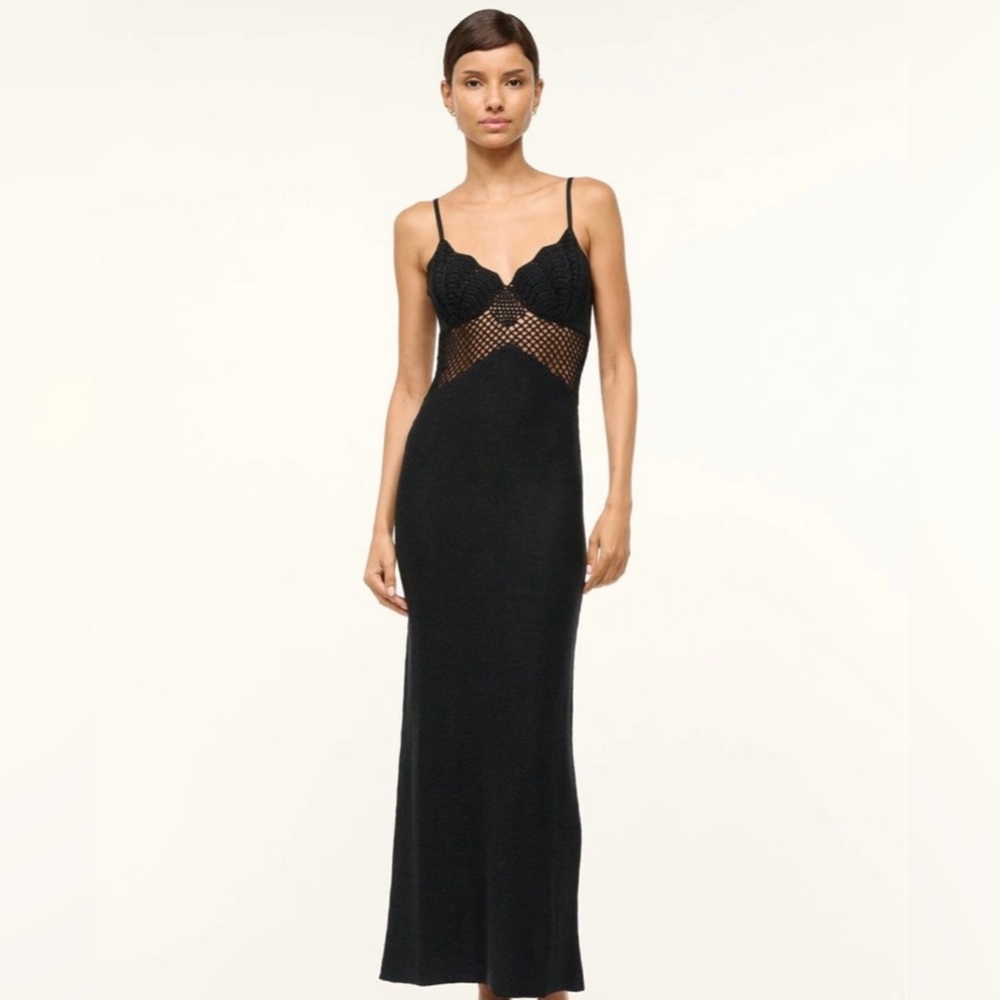 NWT - Staud Tara Dress in Black Brand New Never Worn still with tags